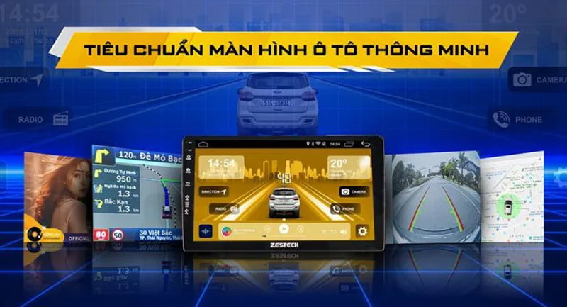 màn hình zestech 4