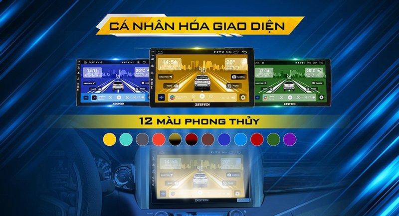 màn hình zestech 5