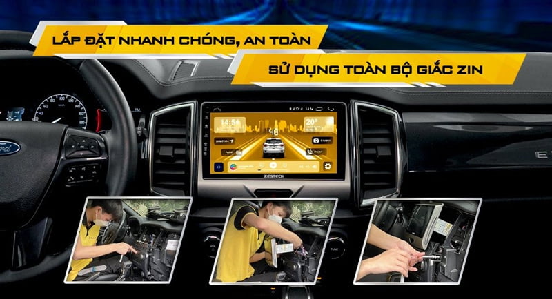màn hình zestech 6