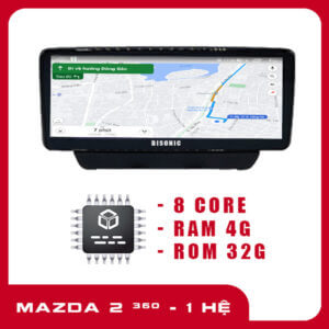 Bisonic Mazda 2 360 1 hệ điều hành