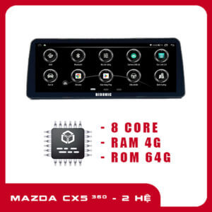 Bisonic Mazda CX5 2 hệ điều hành 360
