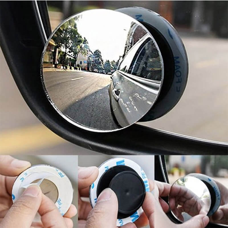 Cách lắp gương cầu lồi ô tô nhanh 6