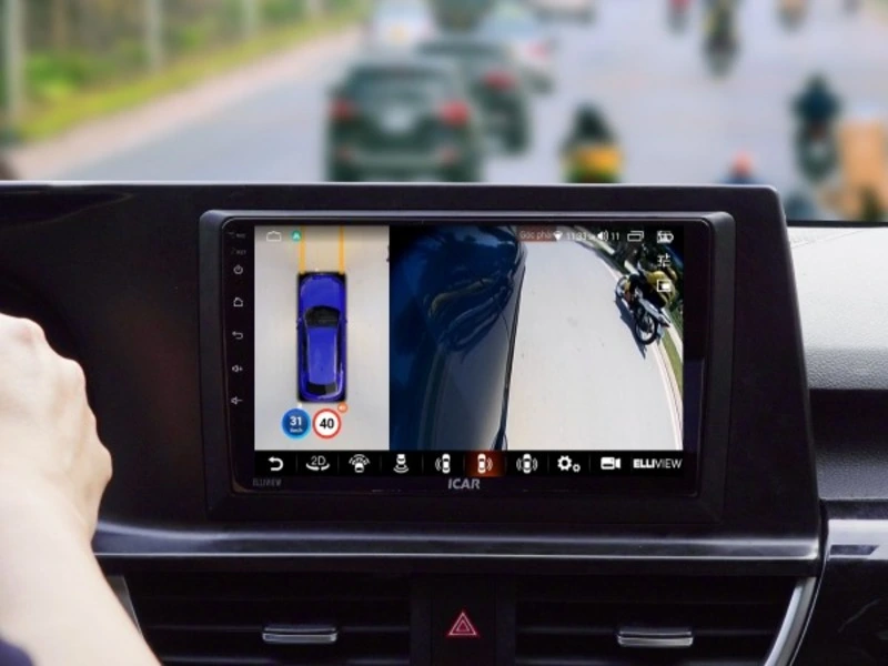 Màn hình Android ô tô 10 inch ICAR Elliview U5 Basic+ Camera 360