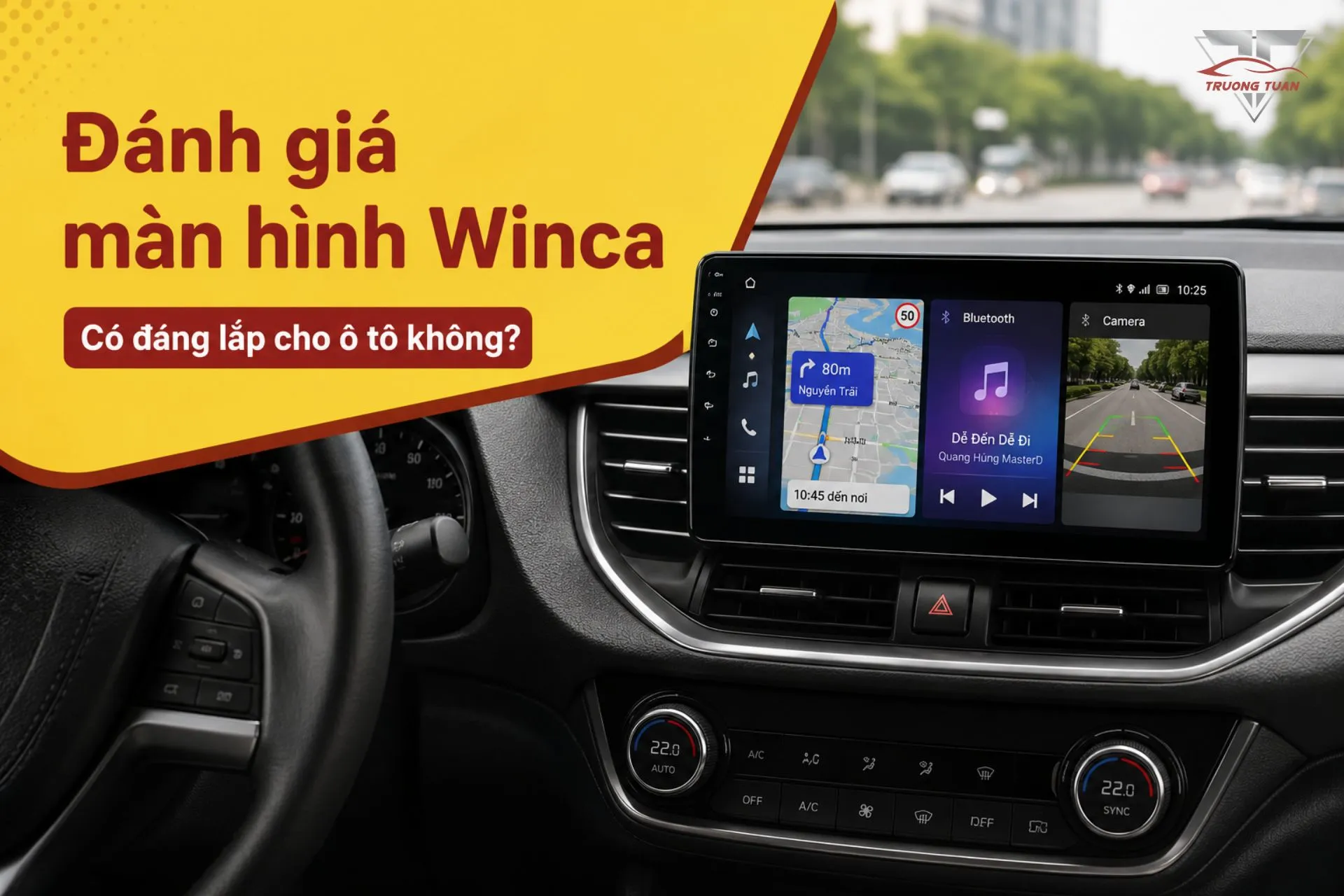 Đánh giá màn hình Winca: Có đáng lắp cho ô tô không?