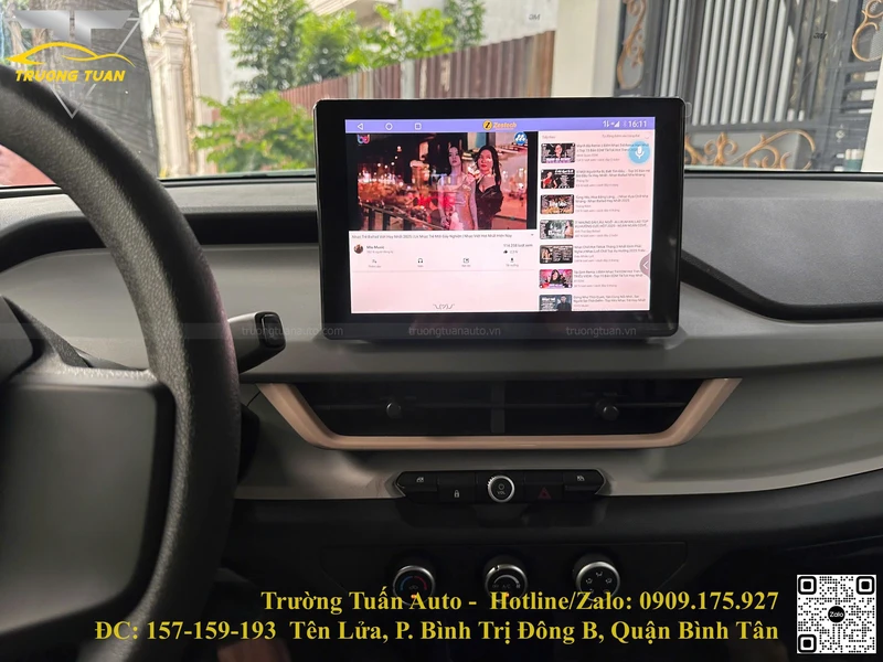 Lắp màn hình SID Zestech ZT3 cho VinFast VF3